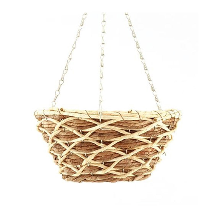 Banana Leaf & Maize Round Hanging Basket – Dewaldens Garden Centre