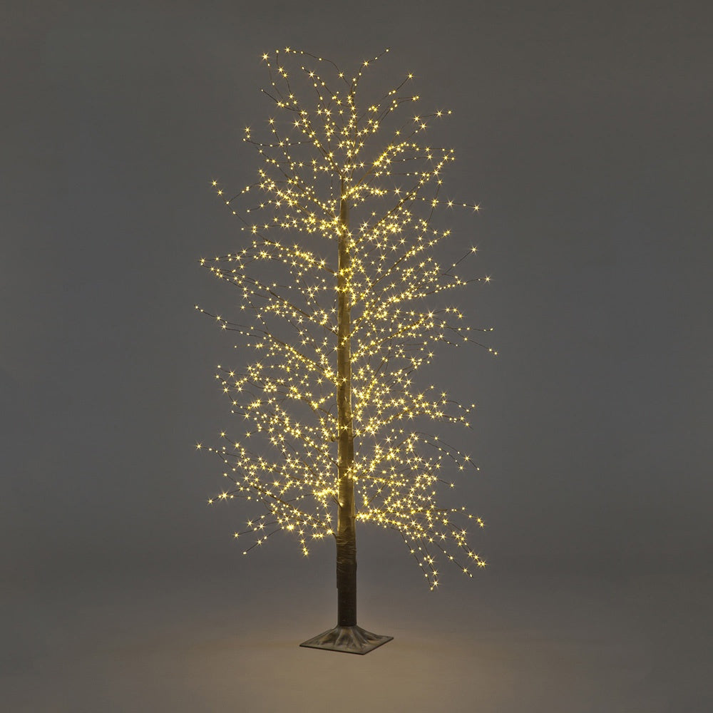 Snowtime Black Micro Dot Tree | DeWaldens Garden Centre