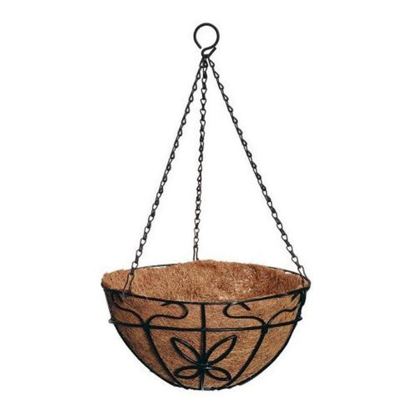 Gardman Flower Hanging Basket 35cm - DeWaldens Garden Centre